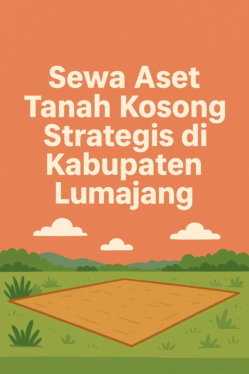 Sewa Aset Tanah Kosong Strategis di Kabupaten Lumajang