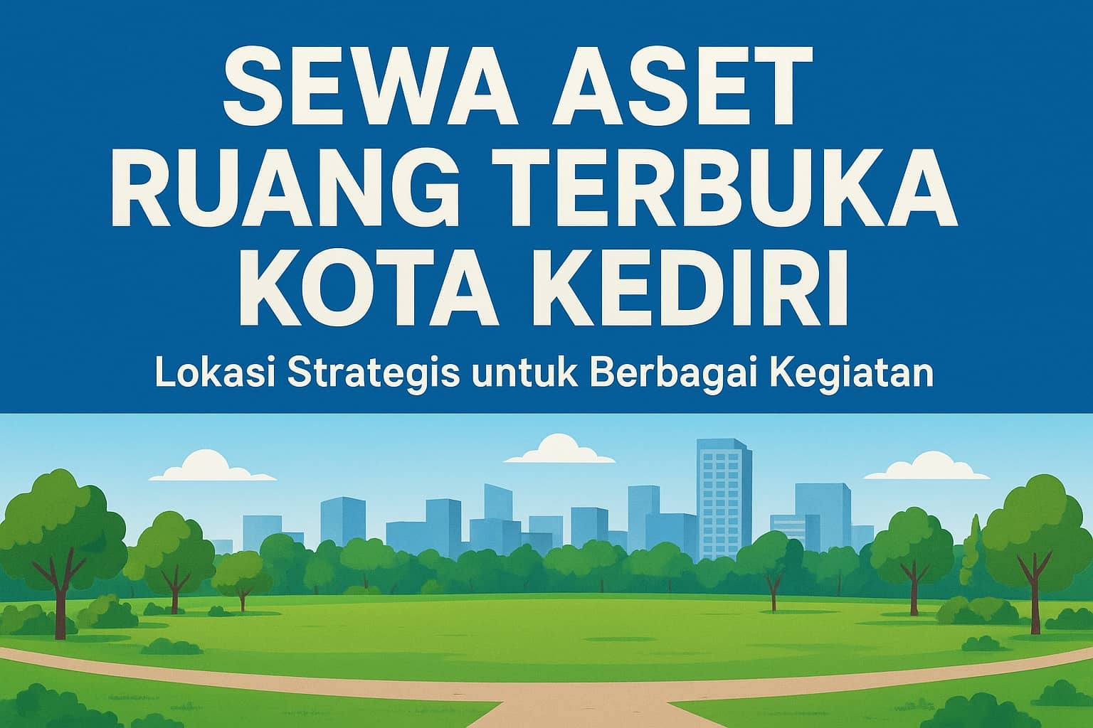 Sewa Aset Ruang Terbuka Kota Kediri: Lokasi Strategis untuk Berbagai Kegiatan