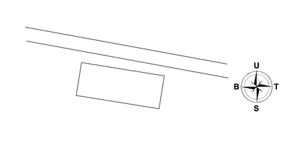Denah Sewa Aset Tanah Kosong Dinas PU Bina Marga, HP  02 Tambakrejo, Kec. Kraton, Kab.  Pasuruan, Jl Raya Raci Bangil