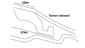 Denah Sewa Aset Tanah Kosong Stren, Kab. Lumajang - Jl. Raya Lumajang -Jember