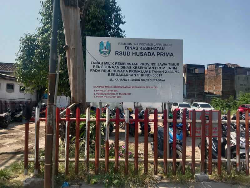 Sewa Aset Tanah Kosong Lahan RS Paru Surabaya -  Jl. Karang Tembok 39 Thumbnail 7