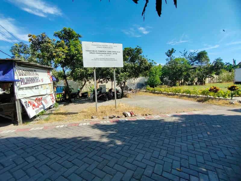 Sewa Aset Tanah Kosong, Kab. Sidoarjo - Jl. Raya Tropodo